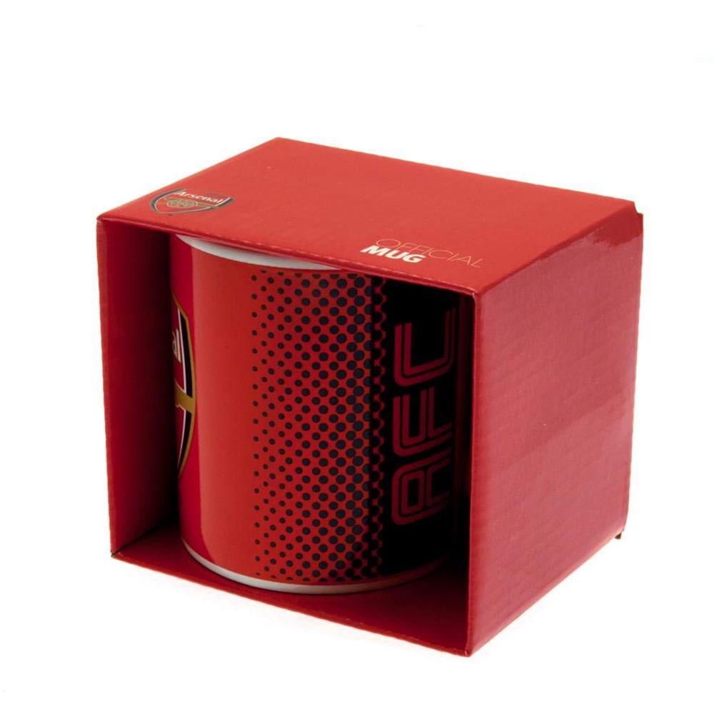 Arsenal FC Official Football Fade Design Mug
