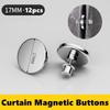 Curtain Magnetic Button Detachable Curtain Fix Fastener Clip Prevent Light Adjustment Window Screen Close Magnet Buckle