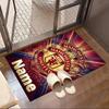 Custom Name Personalized Manchester United Print Carpet, Versatile Home Decor Rug, for Playroom, Apartment, Balcony, Entryway, Hallway Gift