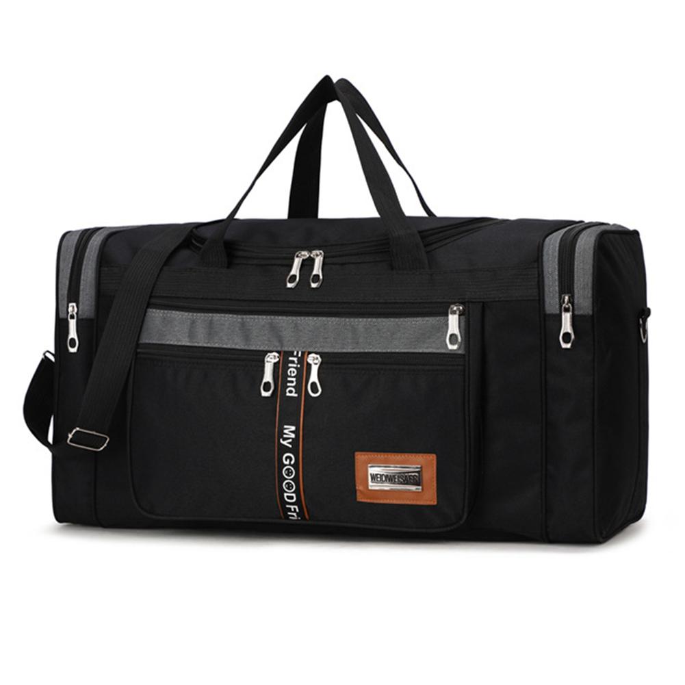 Oxford Fitness Bag Large Capacity Sports Backpack Purse Waterproof Multifunctional Wear-resistant Adjustable Strap for Men Women