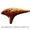 12 Hole Professional Ocarina Stable Intonation Alto C Tone with Protective Bag Instrument for Music Lover Beginner