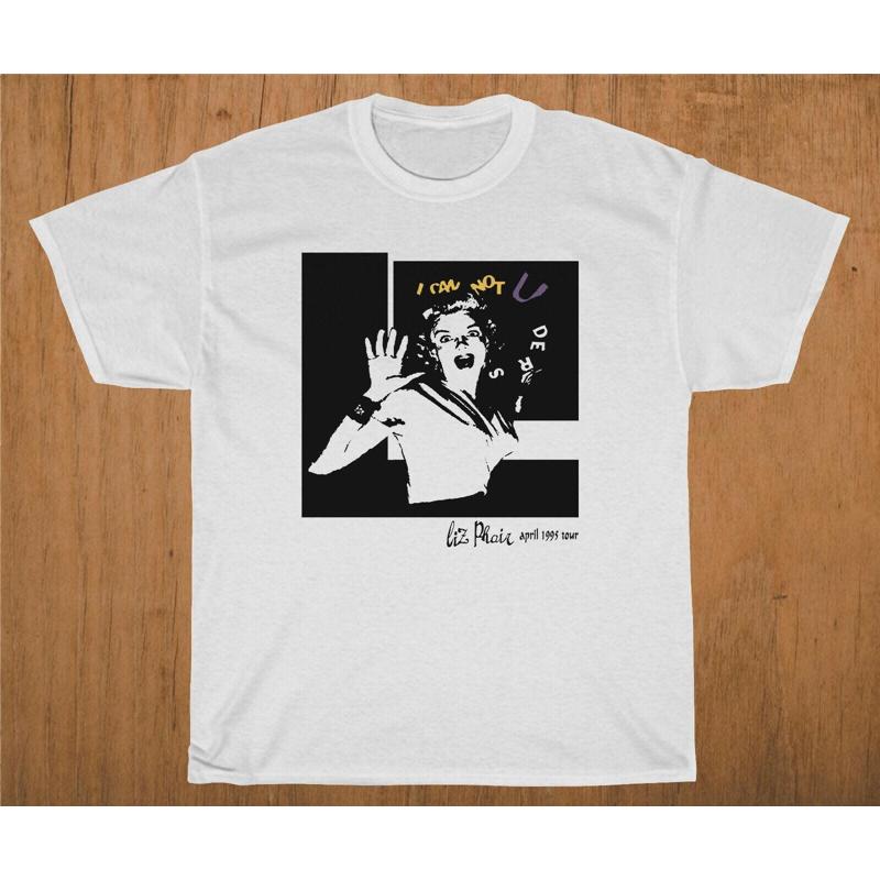 Vtg Liz Phair Concert Tour coton lourd blanc pleine taille t-shirt Sg067 S разноцветный