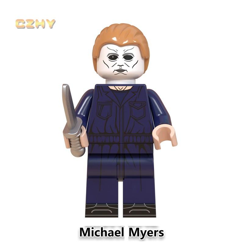 Minifigures Horror Movie TV Building Blocks Michael Myers Minnie Eric Toys for Children WM6075