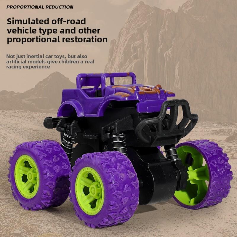 Offroad Inertia Car Toy With Durable Plastic Body For Kids Age 3 And Up