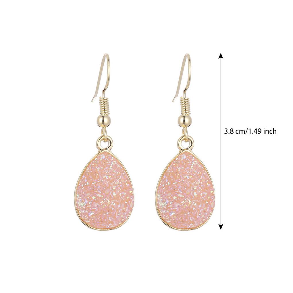 1 Pair Dangle Earrings Simple Women Portable Gift Party Lady Best Accessories Alloy Decorations Exquisite Jewelry Ear-drop
