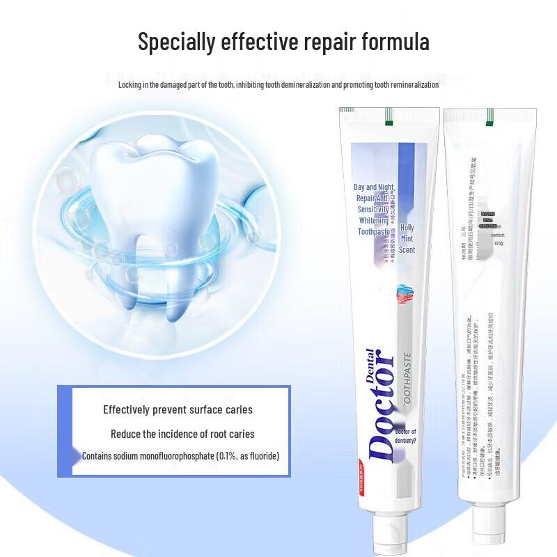Dr. Tooth Day & Night Repair Anti-Sensitivity Whitening Toothpaste