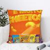 Kissenbezug Lebensmittel-Druck C-Cheetos Weich Kissenbezug für Stuhl Sofa Heimdeko Moderne Kissenbezüge