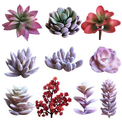 1Pc Artificial Succulent Plant Flower Arrangement DIY Bonsai Home Desktop Decor