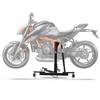 Cavalete central para moto - ConStands Power-Evo - Compatível com KTM 1290 Super Duke R - Capacidade 300 kg - Leve 17 kg