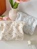 Korean Small Fresh Floral Makeup Bag - Large Capacity Travel Cosmetics Organizer