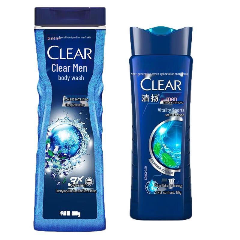 

Набор: Шампунь и гель для душа Clear против перхоти для мужчин