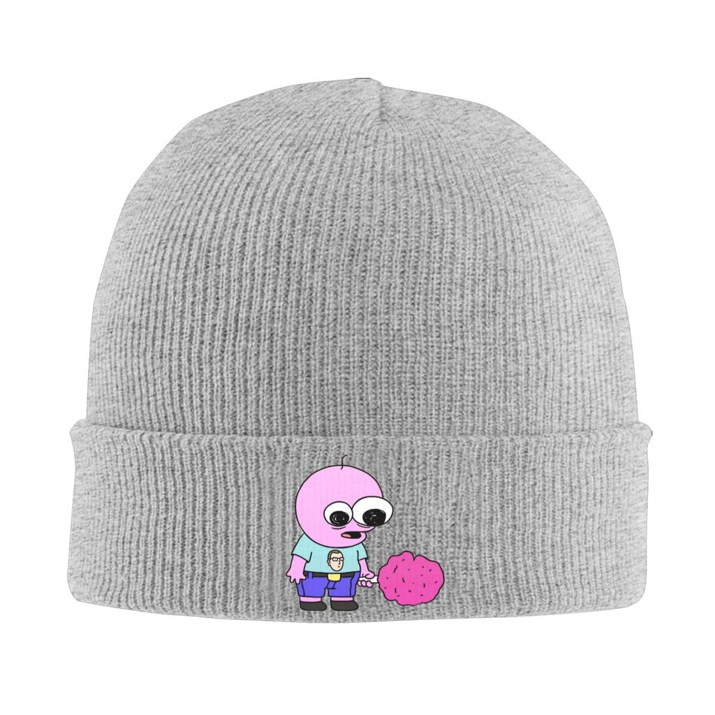 Pim Reaches Depression Smiling Friends Beanie Hats Bonnet Hats Adult Fashion Outdoor Sport Knit Hat Spring Design Elastic Caps