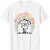 Peanuts - Rainbow Watercolor Woodstock T-Shirt