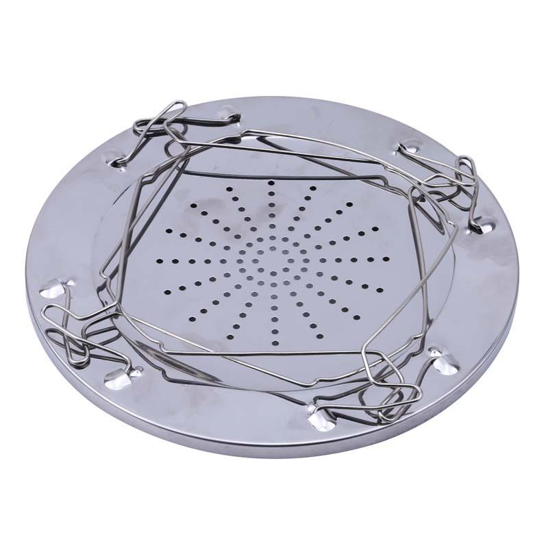 Folding Camp Stove Bread Toaster Tray Rack Cooking Camping Breakfast