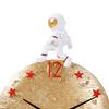 Luxury Astronaut Wall Clock, Fashionable Silent Clock Decoration