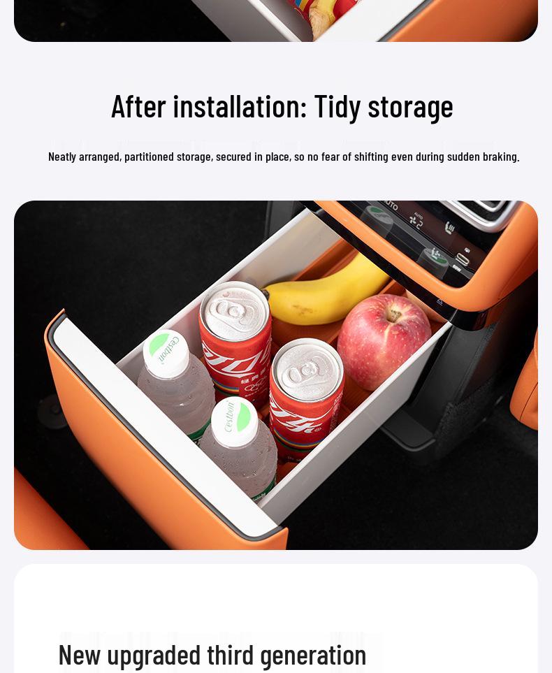 Silicone Cup Holder Pad for Ideal I6/i8 Rear Seat Refrigerator