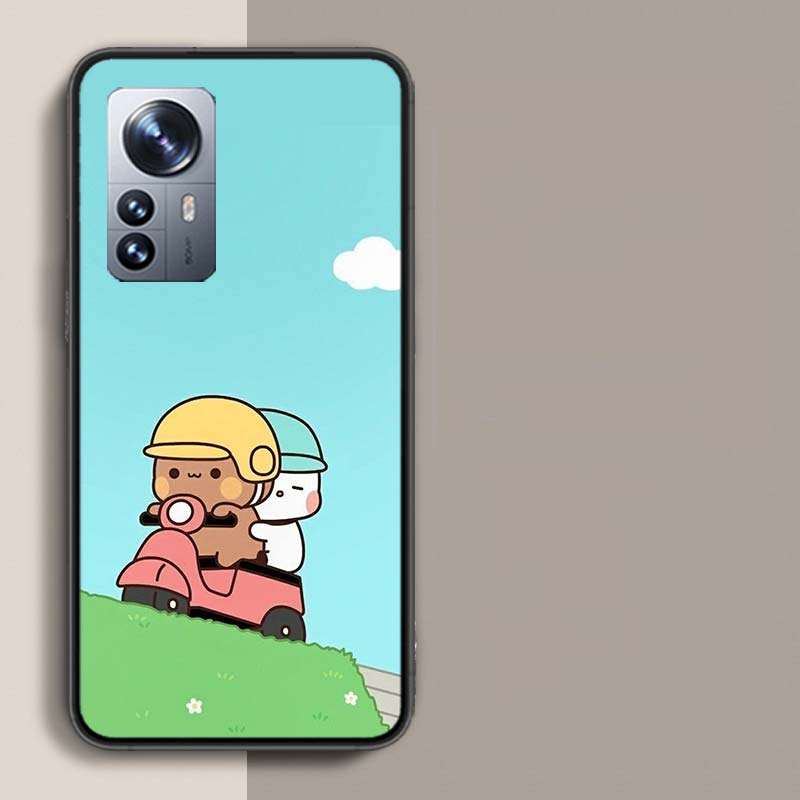 Cute BuBu DuDu Phone Case For Redmi Note 13 Pro Plus 14 Pro+ 12S 12 11S 11T 11E 11 10S 10 9S 9 Xiaomi Capa TPU