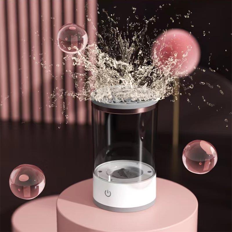 1 Piece Cosmetic Brush Cleaner, Cozy Brush Cleaner, Makeup Brush Cleaner, Automatic Spinning Makeup Brush Cleaner Fit for All Size Makeup Brush