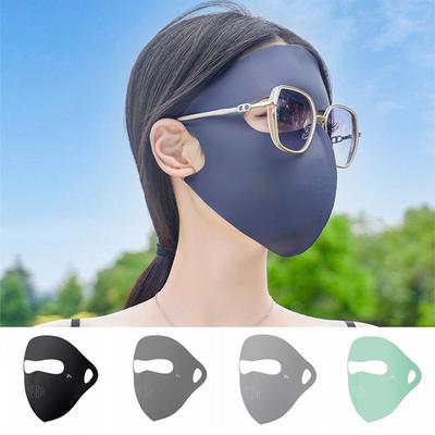 Nylon UV Gesichtsmaske Wiederverwendbar Eis Seide Sonnenschutzmaske Tragbar Angeln Gesichtsmaske Outdoor