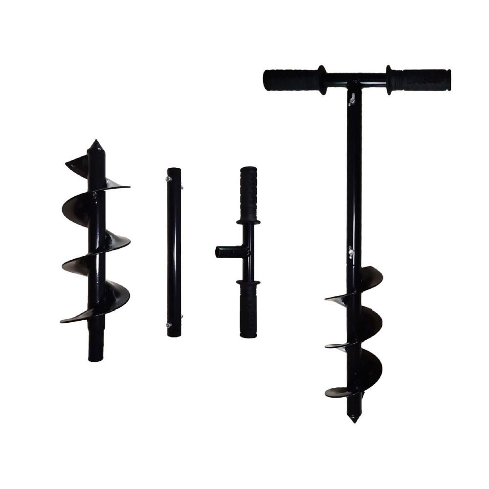 Handheld Manual Digger Post Hole Drill Bit Spiral Garden Ground Auger