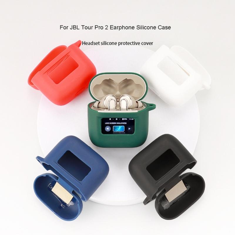 Wireless Earphone Protective Case Compatible for Tour Pro 2 Cover Dust Shockproof-Shell Washable Housing Antidust Sleeve