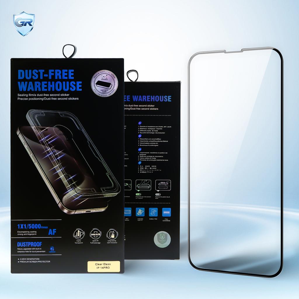 Custom LOGO HD Clear Matte Tempered Glass Film Ultra-Thin Full Cover Anti-Scratch Shockproof for iphone With Retail Package