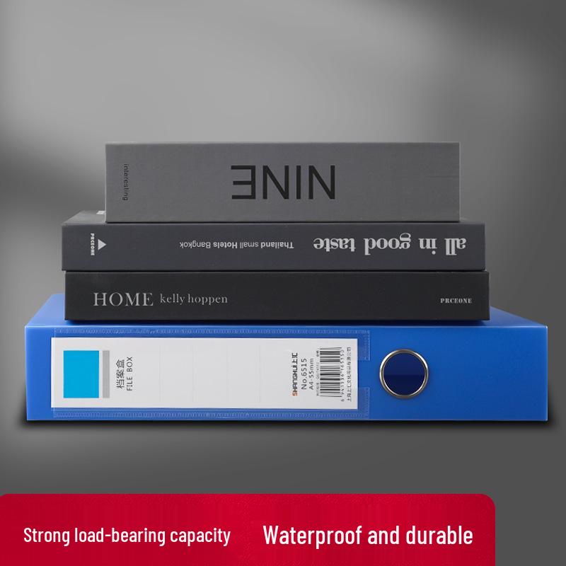 Thickened A4 Plastic File and Data Storage Box