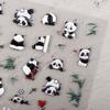 Panda Nagelaufkleber Tiere Nagelzubehör Selbstklebende Maniküre DIY Nail Art