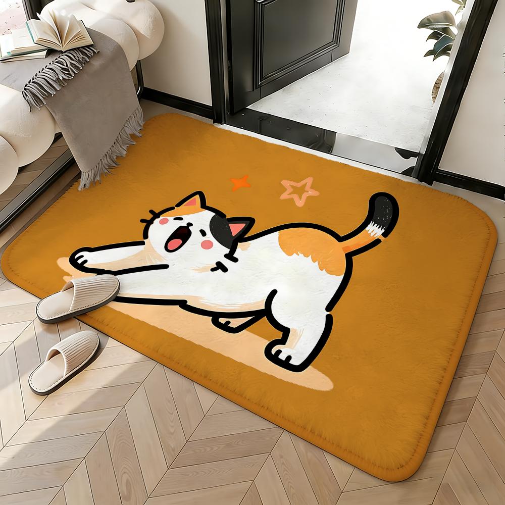Soft Absorbent Non-Slip Rug Popular Animal Floor Mat Home Decor Doormat Bedroom Floor Mat Shower Carpet