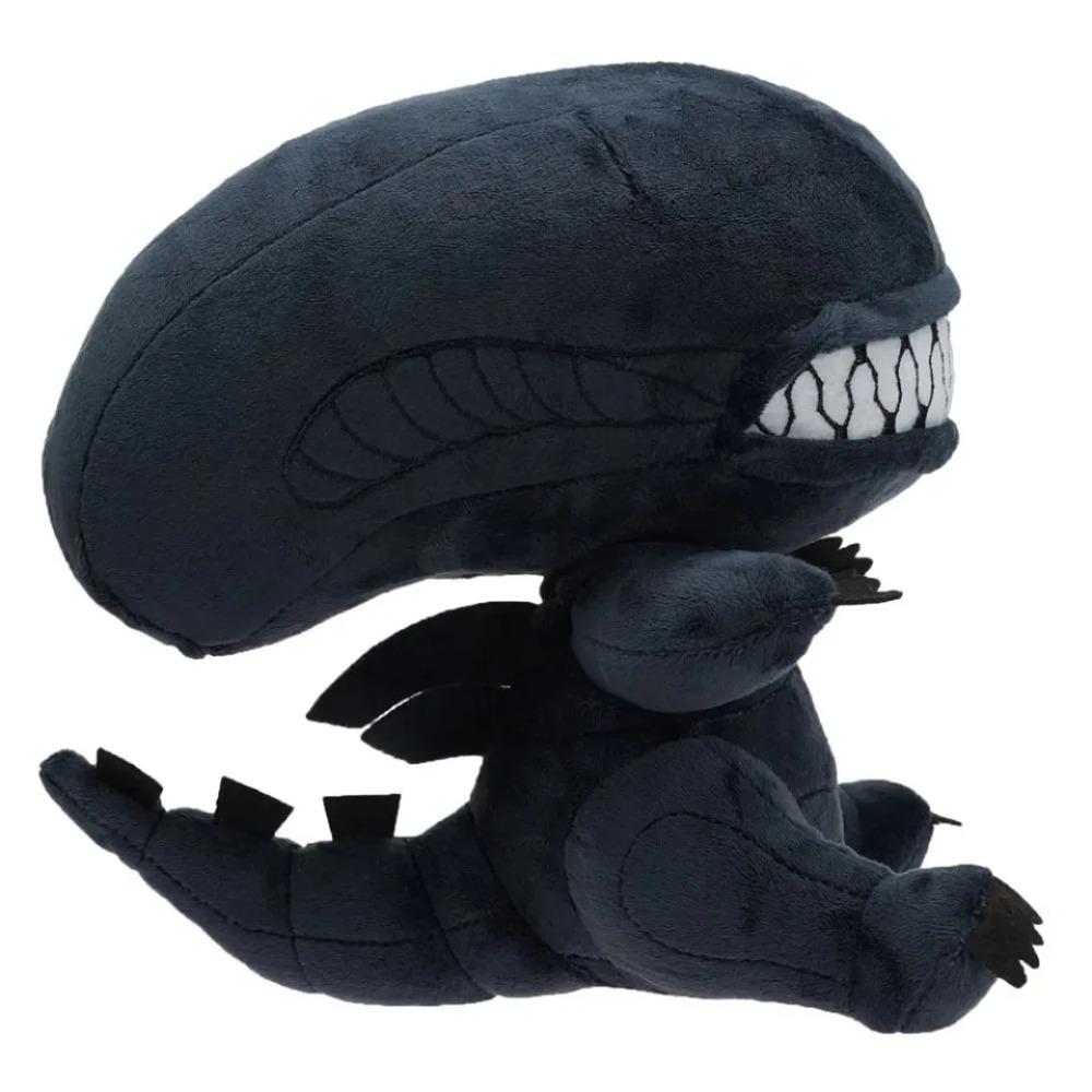 25cm Plyšová hračka Vetřelec Xenomorph Kreslené plyšové panenky Měkké plyšové hračky pro kluky, holky, fanoušky Dárky k narozeninám, Vánocům