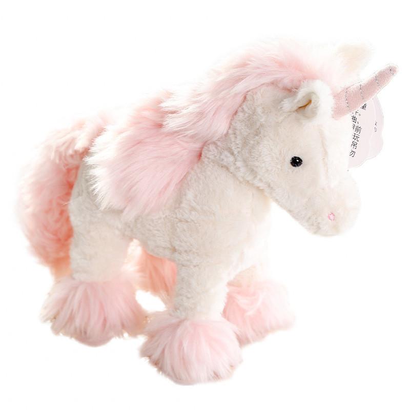 Unicorn Plush Toy With Pp Cotton Filling For Girls Kids Bedroom Decor