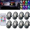 Wireless LED Strobe Lights Car Decor Atmosphere Light Warning Lights RGB Led Aircraft Strobe Lights Car Motorcycle LED Lamp