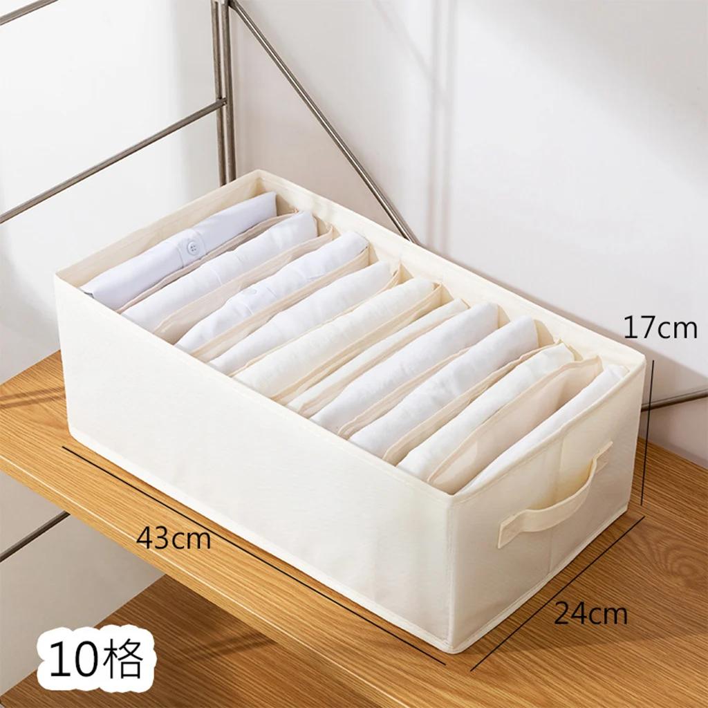 New Washable Oxford Fabric Folding CD Storage Box Underwear Foldable Bins Toys Organizer With Lid Storage Basket Laundry Basket