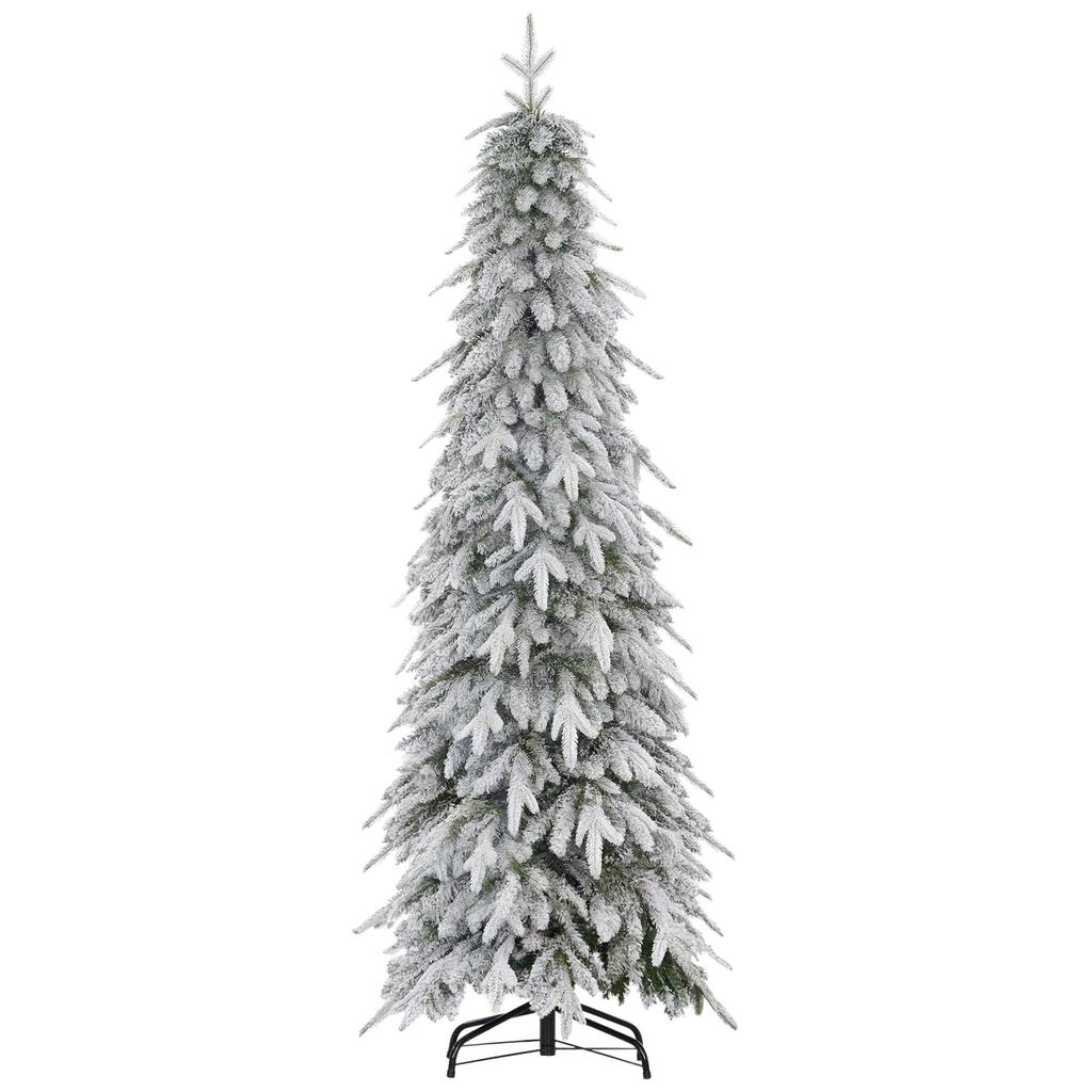 6ft Snow Covered Unlit Artificial Christmas Tree