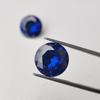 Healing Blue Color Zircon Lot, Amazing Blue Color Natural Round Cut 10 To 12 Mm Size Zircon, Loose Zirconia Lot For Jewelry Making.