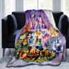 1pc, Mickey and Friends (1) Home Decor Flannel Blanket Perfect Gift for Bedroom, Living Room, Travel, Camping, Car