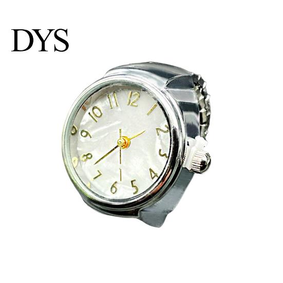 Trendy Finger Watch Ring Watches Men Women Elastic Clear Innovative Digital Round Dial Quartz for Valentine's Day Adjustable Number