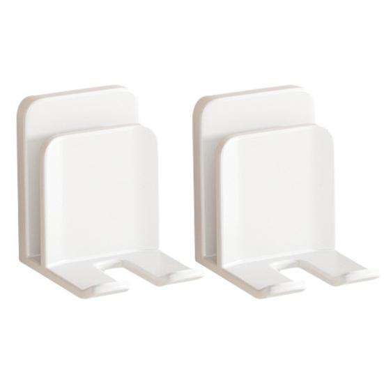 Toothbrush Holder Wall Mount Anti-Slip Stand Strong Load Capacity Quick Drainage Storage Organizer for Electric Toothbrushes