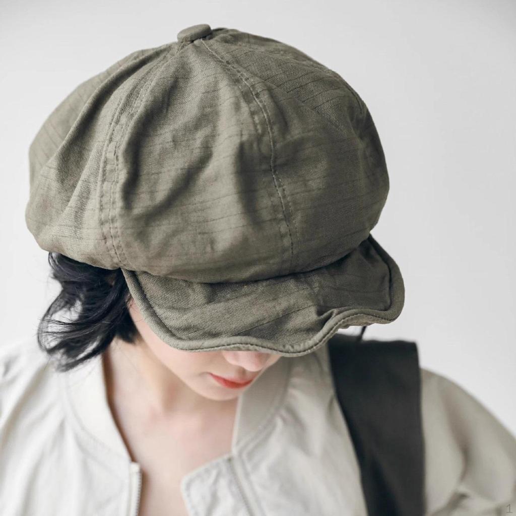 Retro Design Hat for Women Accessories Slouchy Breathable with 6.5cm Brim