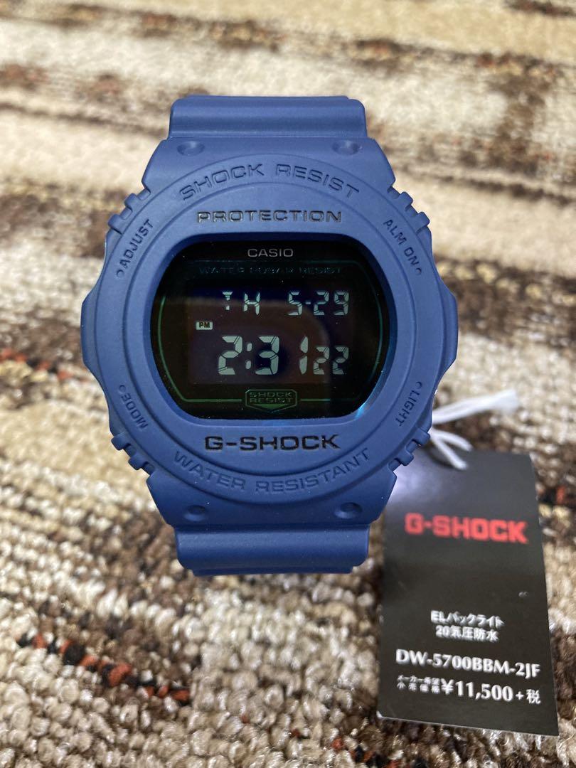 

[USED] CASIO G-SHOCK DW-5700BBM-2JF Navy Matte Watch