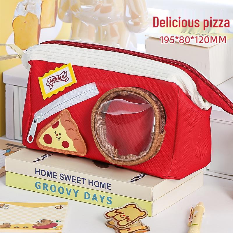 Cute High Capacity Pencil Case - Stylish Stationery Box for Students