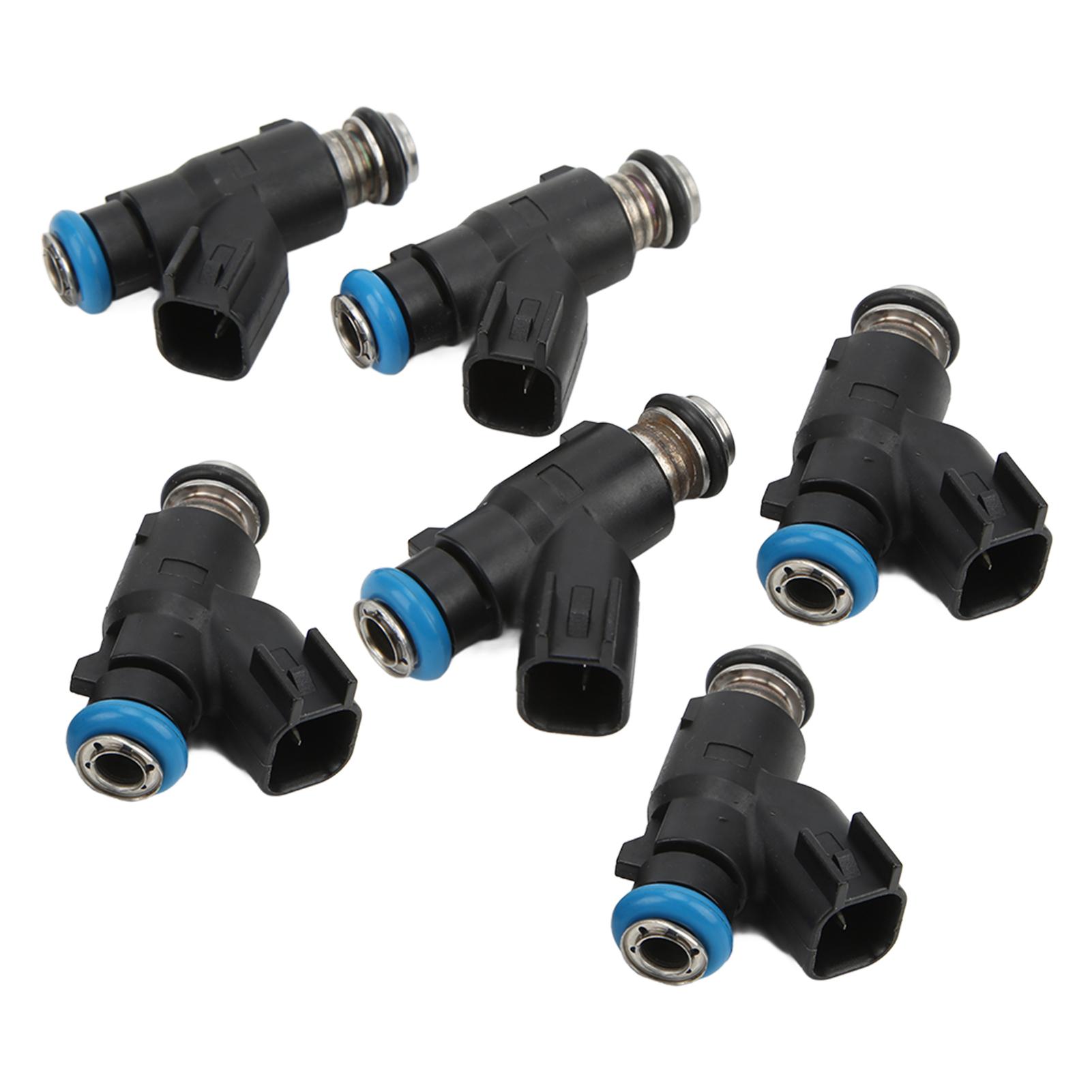 

6pcs Fuel Injector Set 35310‑3C000 ABS Heatproof Replacement for Hyundai Sonata Azera Entourage
