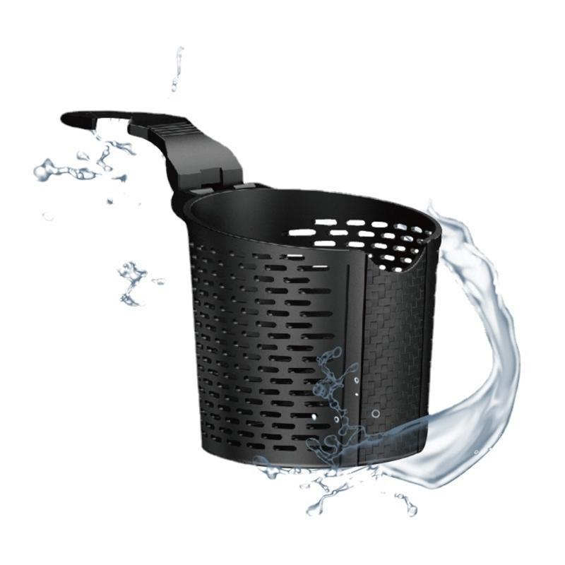 Multifunctional Vehicle Seat Organizers Double Beverages Cup Holder and Smartphone Cradle for Front Row Convenience 2pcs