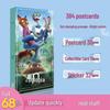 Zootopia Anime Postcard Stickers Fan Art Collection