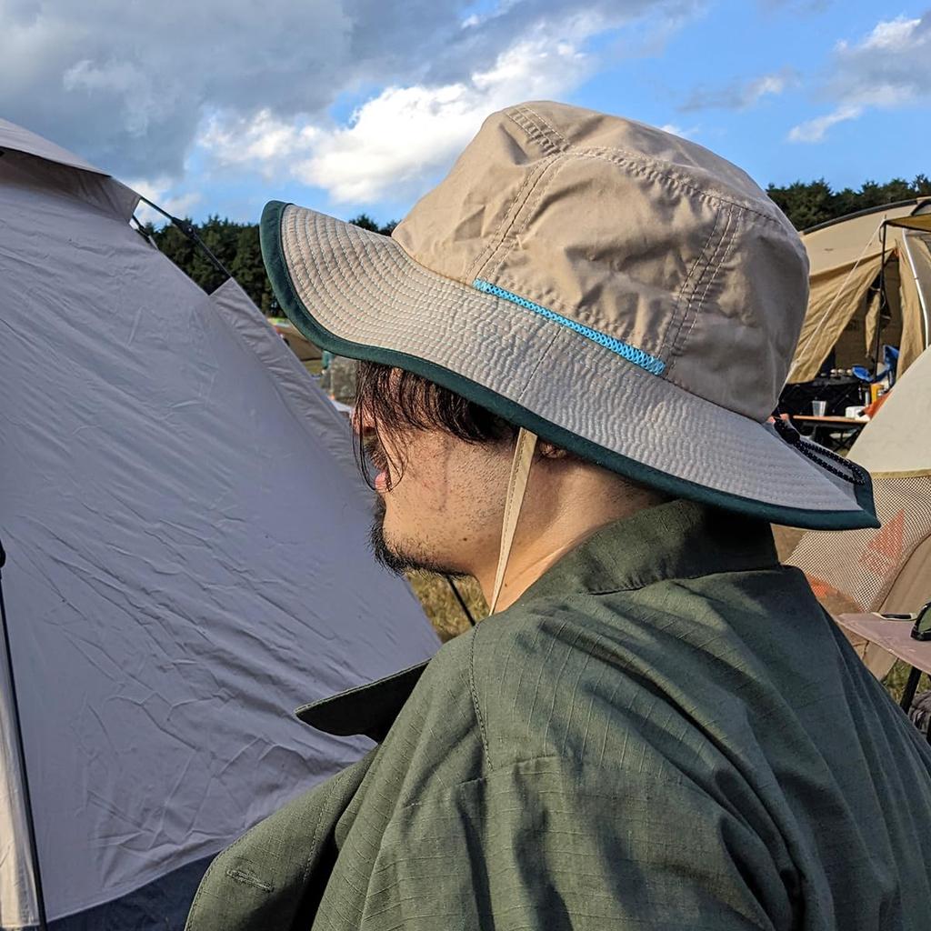 Basic Enchi Teflon Coolever Safari Outdoor Einheitsgröße Beige (Wasserabweisend) Hut, Hut, Meistens,