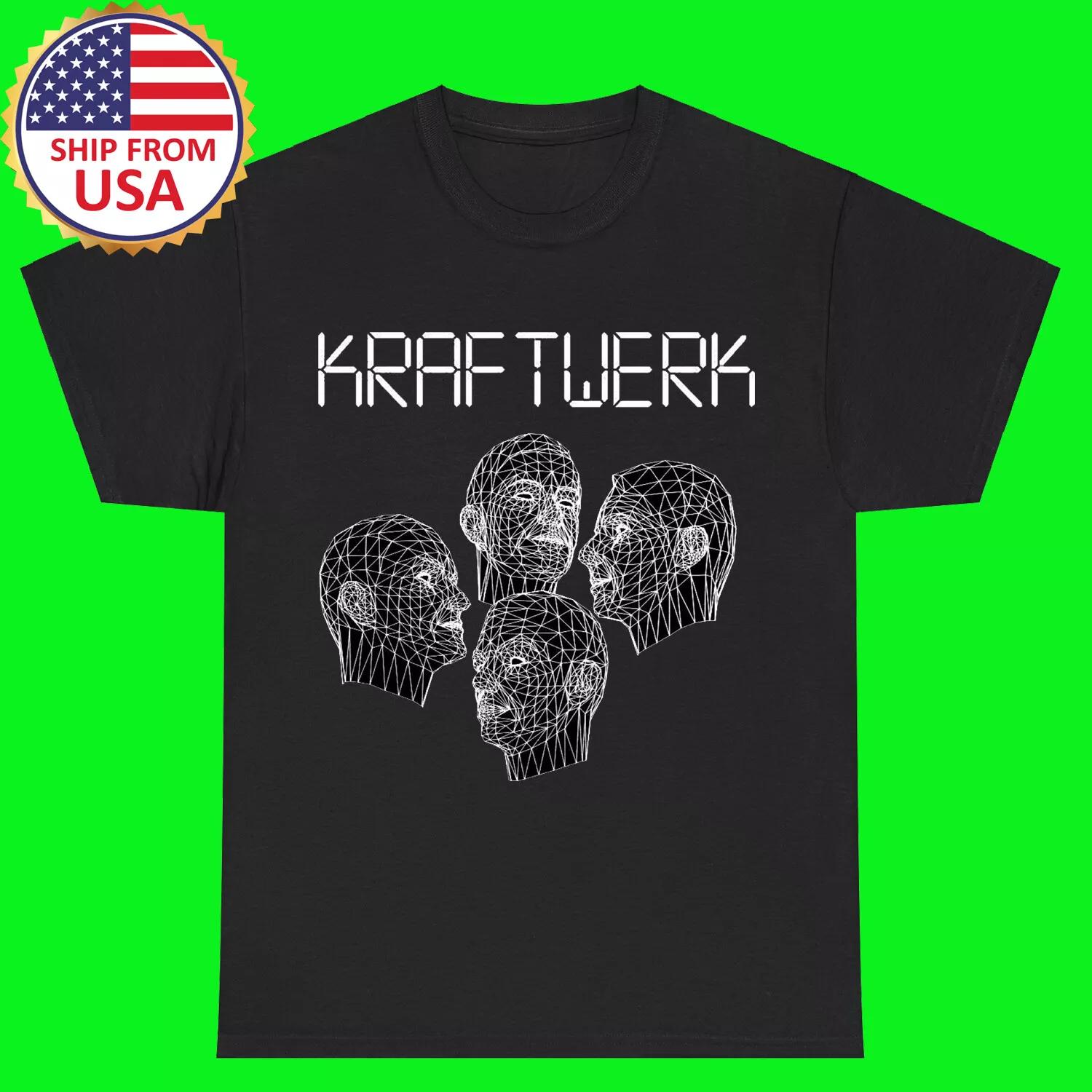 KRAFTWERK Human Robots Black Size S - 5XL M
