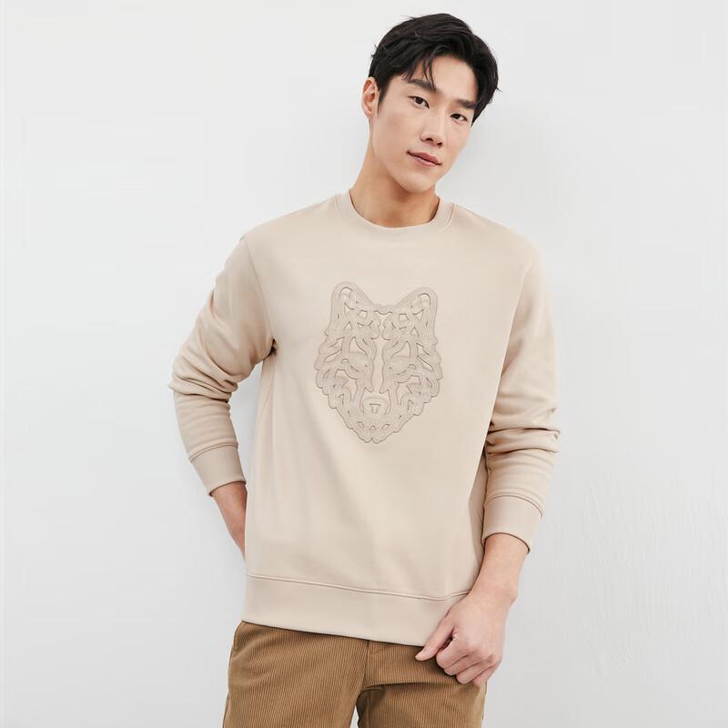 Septwolves Men's Thermal Fleece-Lined Pullover Sweatshirt