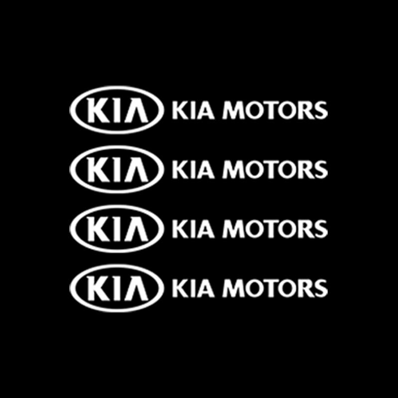 4pcs Car Door Handle Window Wiper Stickers Emblem Auto Accessories For KIA k5 K6 Optima Sorento RIO Picanto Ceed KX1 K4 Sportage