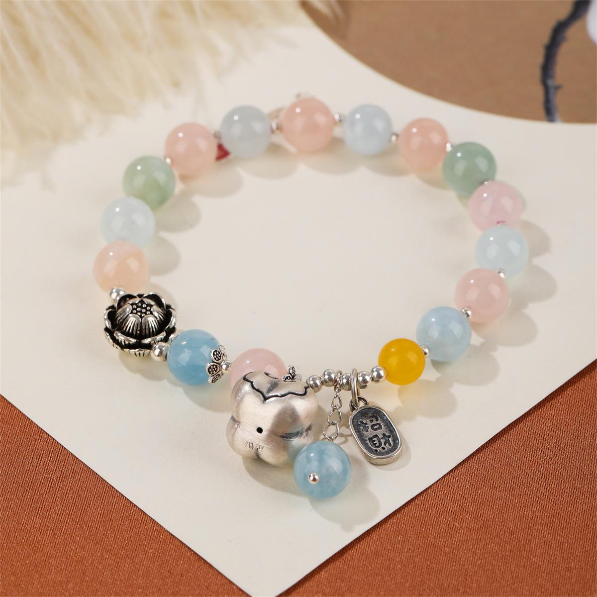 

Браслет из натурального камня Моргана Браслет с одной петлей