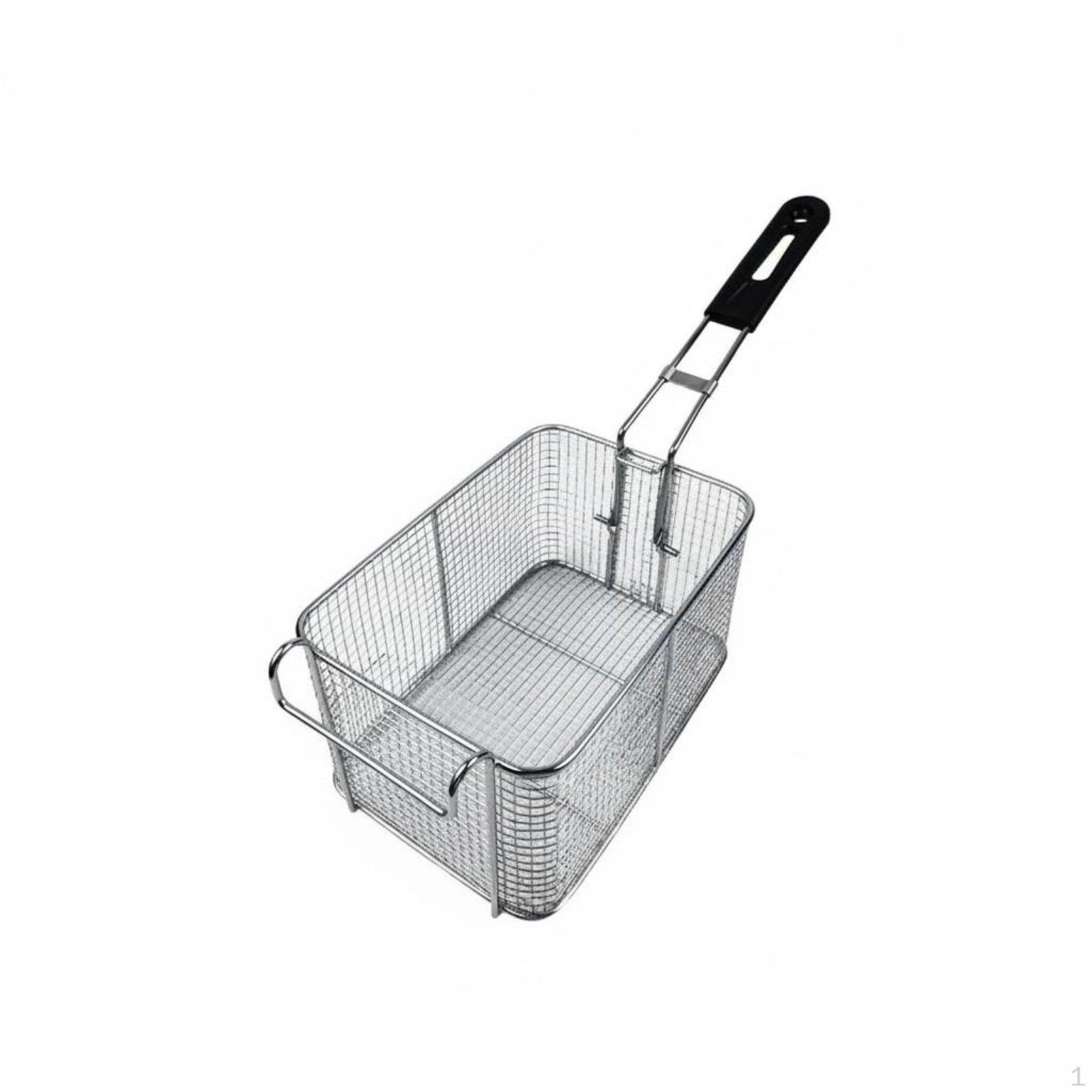 Dziļā fritēšanas grozs, izturīgs, daudzpusīgs, nerūsējošā